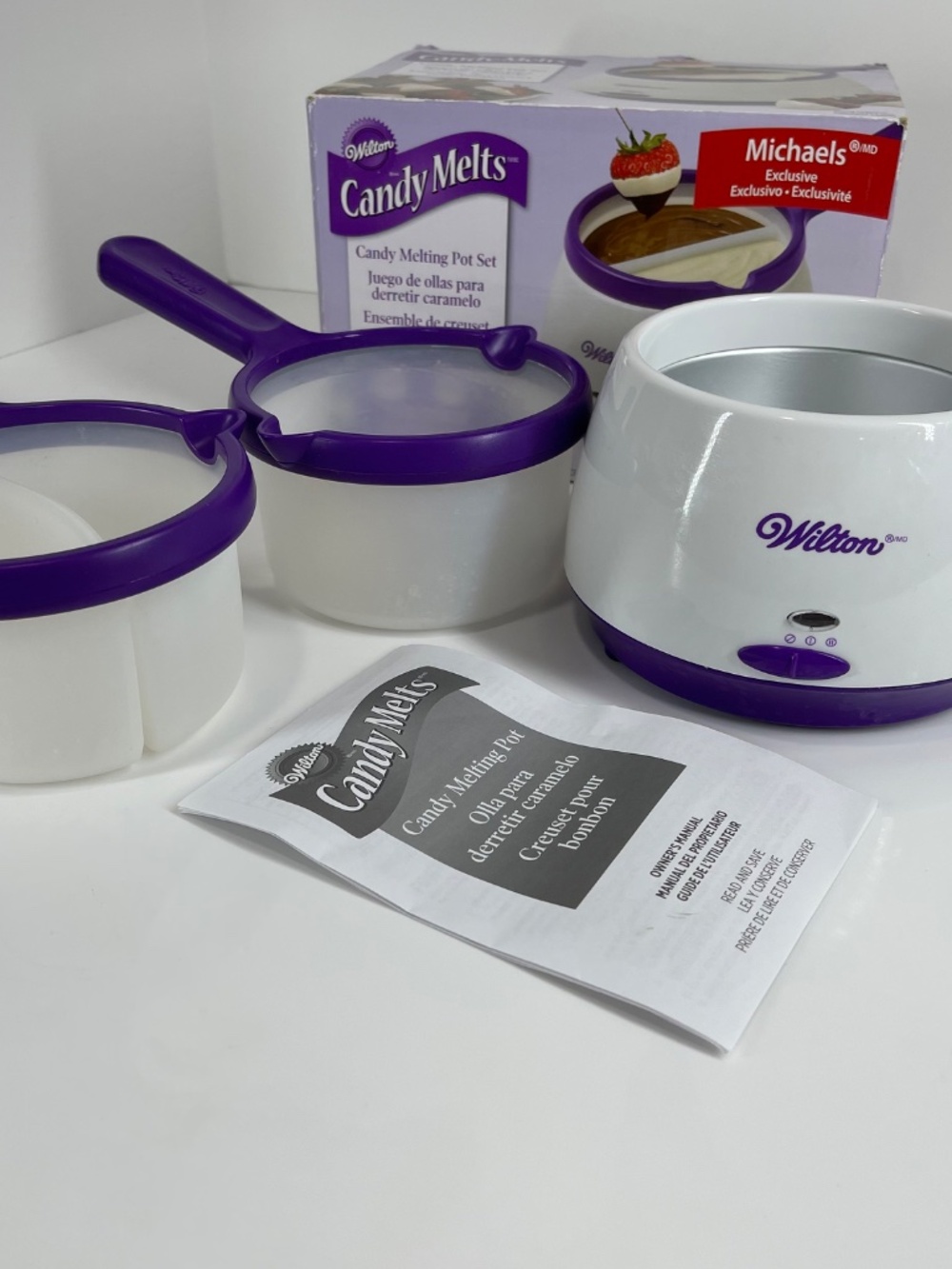 Wilton Candy Melting Pot with Extra Pot - Picture 2 of 11